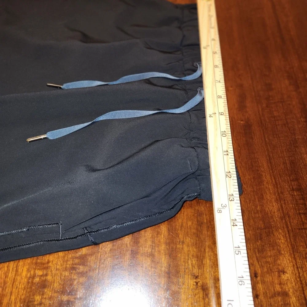 Lululemon On The Fly Skirt Womens Size 6 Black Casual Pockets Drawstring‎